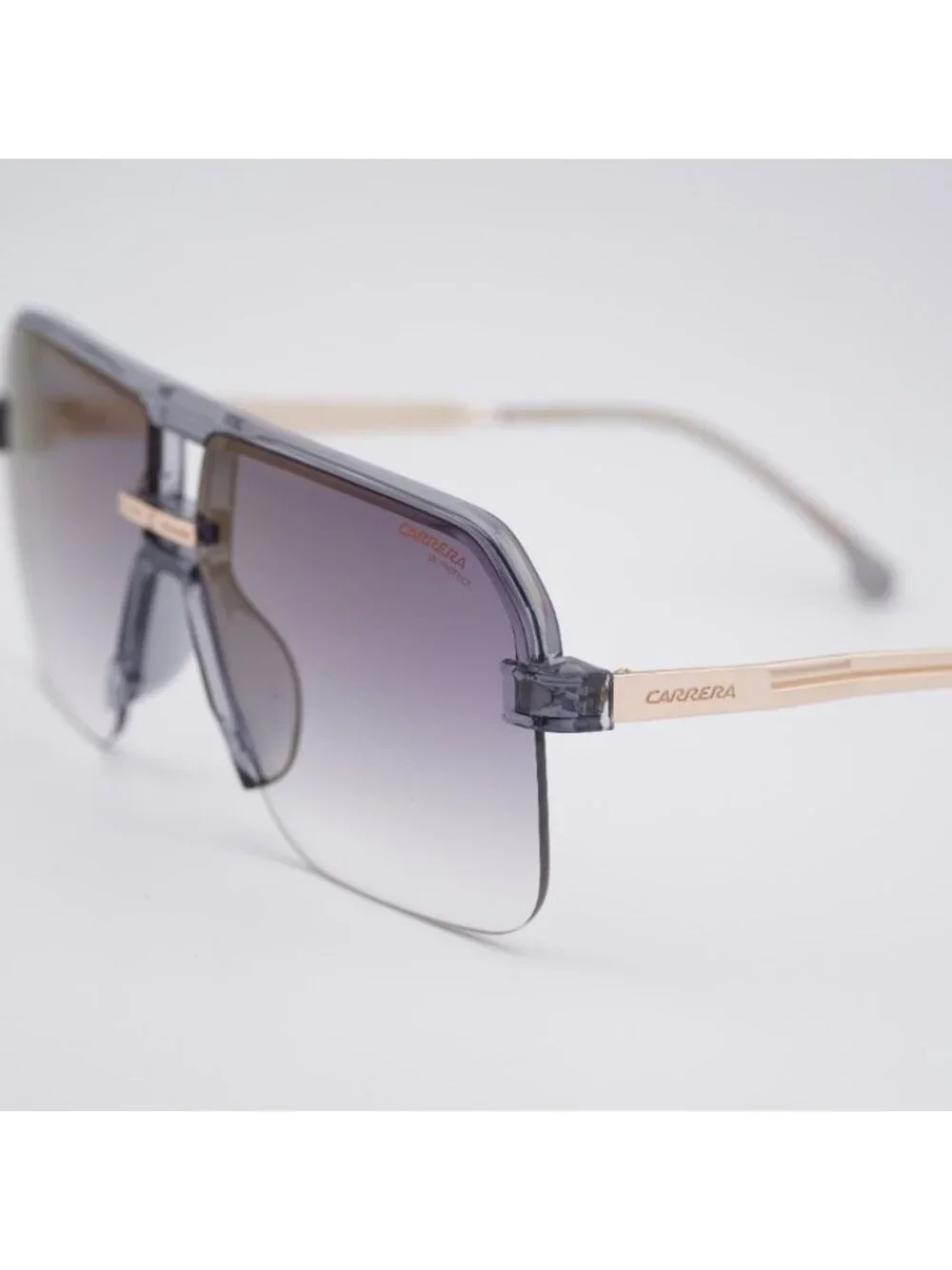CARRERA 1066/S 0KB7 FQ Sunglasses Grey Aviator Frame, Grey Lenses